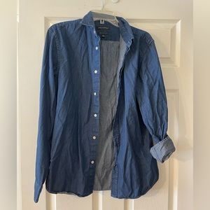 Banana Republic- size medium- button down jean shirt